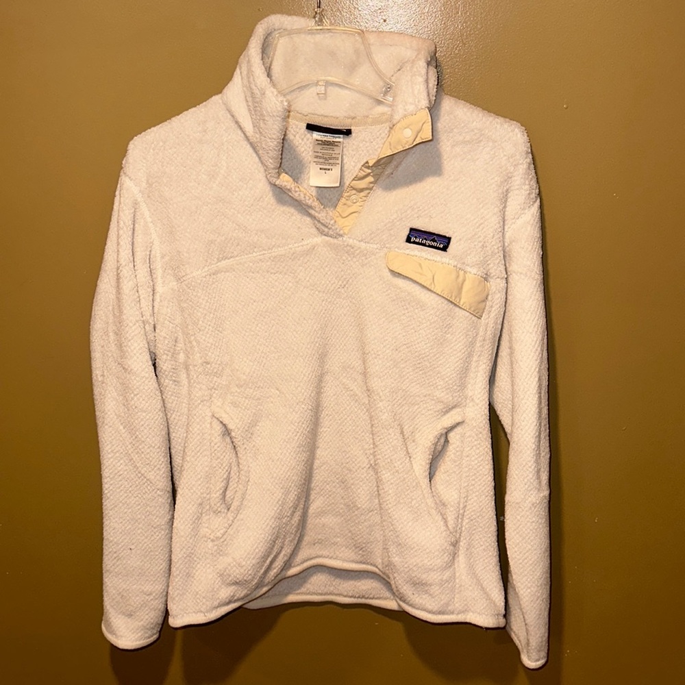 Patagonia Sherpa fleece pull over